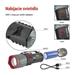 LED nabíjacie kovové svietidlo 300 lm, 700 mAh 8592920144367