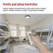 LED nástenné svietidlo ILVI, kruhové 30 W, stmievanie + CCT, čierna + šampanská 8592920157398