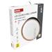 LED nástenné svietidlo ILVI, kruhové 45 W, stmievanie + CCT, čierna + drevo 8592920157459
