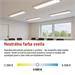 LED panel BAXXO 30×120, obdĺžnikový biely, 36W neutr. b. UGR 8592920143162