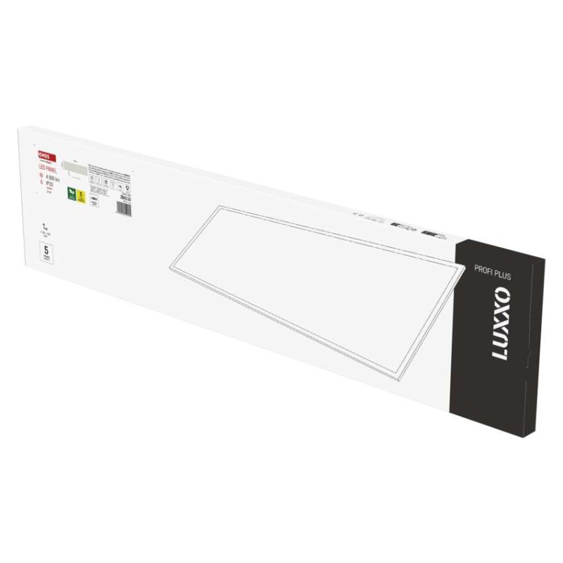 LED panel LUXXO 30×120, obdĺžnikový vestavny biely, 22W neutr. b. 8592920152911