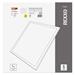 LED panel REXXO backlit 60×60, štvorcový vstavaný biely, 30W neutr.b. 8592920159347