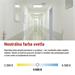 LED panel VEXXO 60×60, štvorcový biely, 33W neutrálna biela 8592920132920