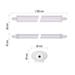 LED prachotesné svietidlo DUSTY 36W neutrálna biela, IP65 8592920141267