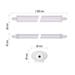 LED prachotesné svietidlo DUSTY 50W neutrálna biela, IP65 8592920141304