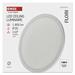 LED prisadené svietidlo FLORI okrúhle, biele, 18W, neutrálna biela 8592920132340