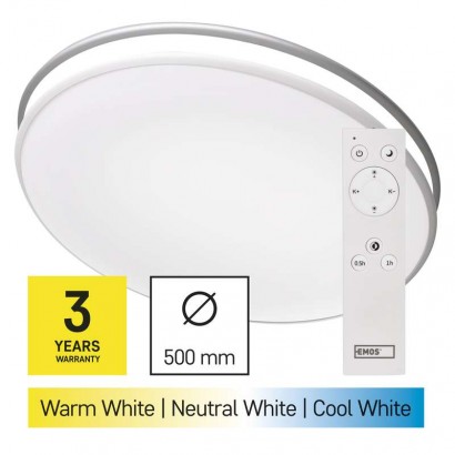 LED prisadené svietidlo, kruhové 36W, stmiev.so zmenou CCT 8592920089507