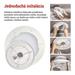 LED prisadené svietidlo REMI, kruhové 45W, stmiev.so zmenou CCT 8592920150177