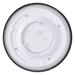 LED prisadené svietidlo RORI kruhové, čierné,17W, CCT 8592920133170