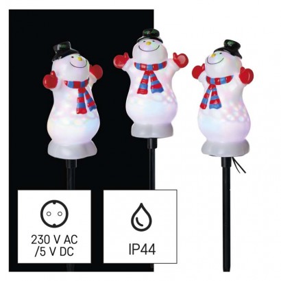 LED projektor – snehuliaci, 1,8 m, vonkajší aj vnútorný, RGB 8592920094280