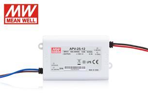 LED PS12V25WIP30 MeanWell nap. zdroj 12V,25W, APV LED PS12V25WIP30 MW APV