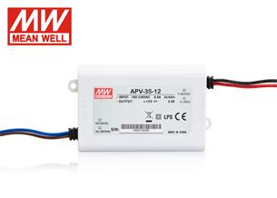 LED PS12V35WIP30 MeanWell nap. zdroj 12V,35W, APV LED PS12V35WIP30 MW APV