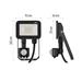 LED reflektor PROFI s pohybovým čidlom,10W neutrálna biela 8592920105801