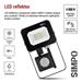 LED reflektor SIMPO s pohybovým čidlom 10 W neutrálna biela 8592920120361