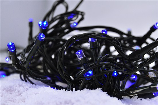 LED řetěz Solight 20 LED, 3 m, modrý