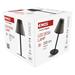 LED stolná lampa GRACE, dobíjacia 8592920137734