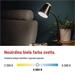 LED stolná lampa TARA, čierna 8592920150078