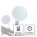 LED svet. cherry reťaz – guličky 2,5cm, 4 m, vonkajšia aj vnútorná, studená biela, časovač 8592920096093