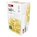 LED vianočná drop reťaz, 16 m, vonkajšia aj vnútorná, teplá biela, časovač 8592920121641