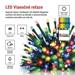 LED vianočná reťaz, 4 m, vonkajšia aj vnútorná, multicolor, programy, časovač 8592920146569