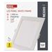 LED vstavané svietidlo NEXXO, štvorec, biely, 12W, neutrálna biela 8592920108840