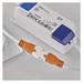 LED vstavané svietidlo NEXXO, štvorec, biely, 12W, teplá biela 8592920108802