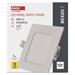 LED vstavané svietidlo NEXXO, štvorec, biely, 7W, neutrálna biela 8592920108772