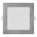 LED vstavané svietidlo NEXXO, štvorec, strieborné, 12W, CCT 8592920109052