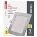 LED vstavané svietidlo NEXXO, štvorec, strieborné, 12W, CCT 8592920109052
