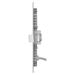 LED vstavané svietidlo NEXXO, štvorec, strieborné, 12W, CCT 8592920109052