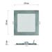 LED vstavané svietidlo NEXXO, štvorec, strieborné, 12W, CCT 8592920109052
