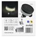 LED záhradné solárne nástenné svietidlo TERION, senzor súmraku, 12,5 x 14,7 x 14,2 cm ZGJ044S