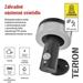 LED záhradné solárne nástenné svietidlo TERION, senzor súmraku, 12,5 x 14,7 x 14,2 cm ZGJ044S