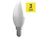 LED žiarovka Classic Candle 4W E14 teplá biela