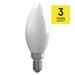 LED žiarovka Classic Candle 4W E14 teplá biela