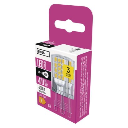 LED žiarovka Classic JC 4W G9 neutrálna biela 8592920119150