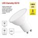 LED žiarovka Classic MR16 biela/ GU10 / 1,3 W (16 W) / 150 lm / Teplá biela
