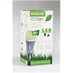 LED žiarovka EVOLVE EcoLight - 7W, svietivosť 630lm (ekvivalent k 60W) príjemné teplé svetlo (warm light), pätic 7WWLE27