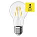 LED žiarovka Filament A60 / E27 / 3,4 W (40 W) / 470 lm / Neutrálna biela
