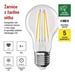 LED žiarovka Filament A60 / E27 / 5 W (75 W) / 1 060 lm / neutrálna biela