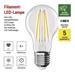 LED žiarovka Filament A60 / E27 / 5 W (75 W) / 1 060 lm / neutrálna biela