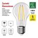 LED žiarovka Filament A60 / E27 / 5 W (75 W) / 1 060 lm / neutrálna biela