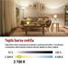 LED žiarovka Filament A60/ E27 / 7,5 W (75 W) / 1 055 lm / teplá biela / stmievateľné