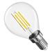 LED žiarovka Filament Mini Globe A CLASS/ E14 / 3,8 W (60 W) / 806 lm / Neutrálna biela