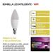 LED žiarovka GoSmart sviečka / E14 / 4,8 W (40 W) / 470 lm / RGB / stmievateľná / Wi-Fi 8592920120217