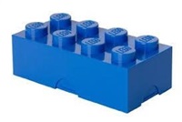LEGO box na svačinu 100 x 200 x 75 mm - modrá 40231731
