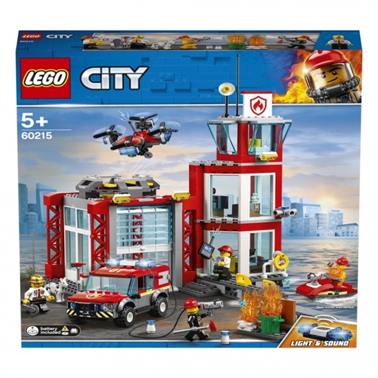 Lego CITY 60215 Hasičská stanice 5702016369373