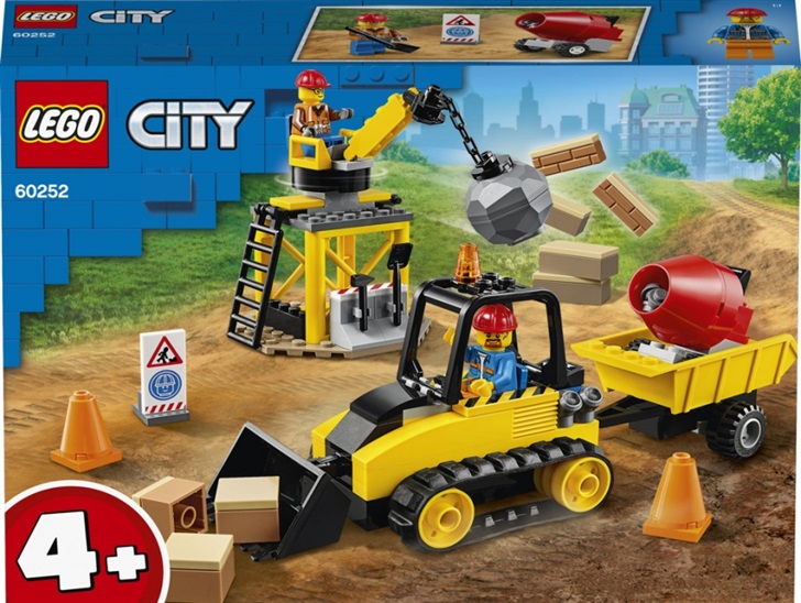 Lego CITY 60252 Buldozer na staveništi 5702016617863