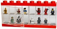 LEGO zberateľská skrinka na 16 mini figuriek - červená 40660001