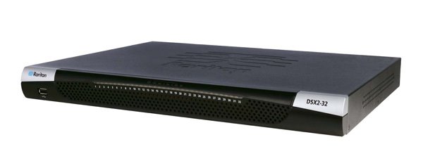 Legrand 8-port serial console server with dual-power AC and dual gigabit LAN. Serial, USB and KVM local console DSX2-8